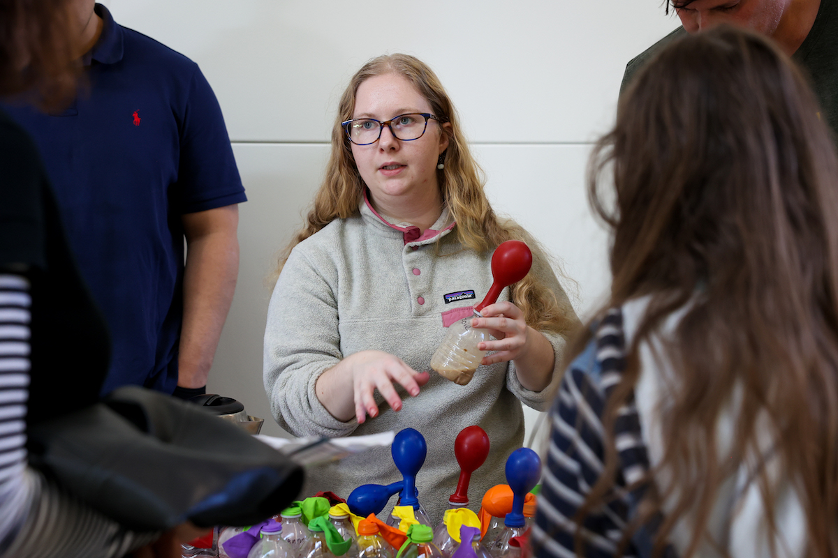 Children investigate health concepts and future careers at record